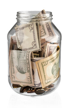 Currency finance usa currency dollar money wealth money jar