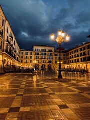 Obraz premium Square. Palma de Mallorca, Balearic islands, Spain.