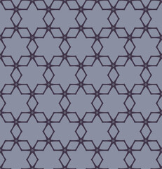 Fototapeta premium Abstract geometric pattern. A seamless background, vintage texture.