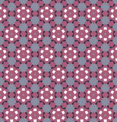 Abstract geometric pattern. A seamless background, vintage texture.