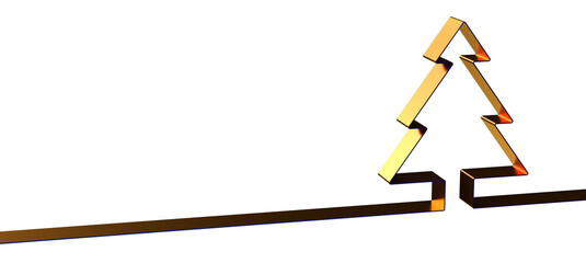 winter merry christmas card modern 3d minimal