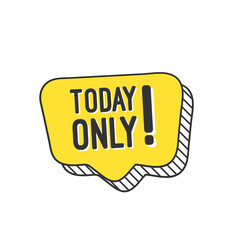 Today only on speech bubble.