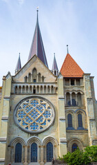 Notre Dame Tower, Cathedral, Lausanne, Switzerland