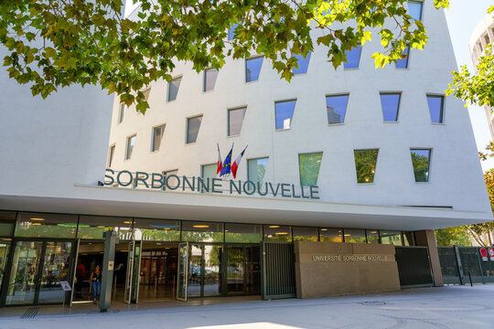 The New Sorbonne University (Sorbonne Nouvelle) also known as Paris III. Paris, France.