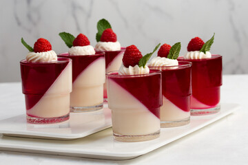 red and white jelly for valentine's day