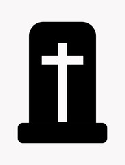 Obraz premium Christian cross. Halloween vampire defense cross-design vector