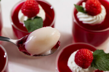 red and white jelly for valentine's day