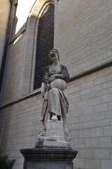 Fototapeta na wymiar La Laitiere, Denkmal in Brüssel, 1000 Brussels, Belgien 