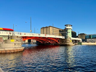 Knippelsbro Brücke im inneren Hafen von Kopenhagen