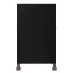 Obraz premium 3d rendering illustration of a chalkboard street sign