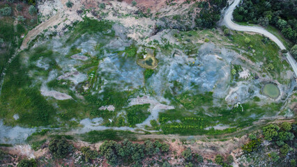 aerial views of cereals