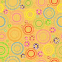 seamless pattern with circles