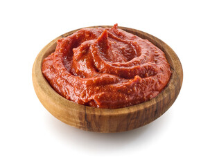bowl of tomato and red pepper dip