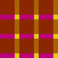 Plaid vector pattern, handkerchief style, warm colors, seamless