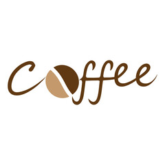 Coffee icon logo free image vector