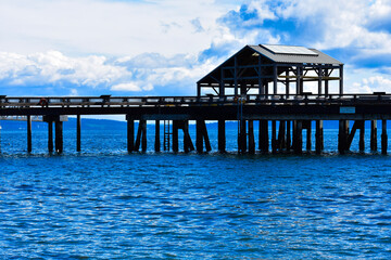 pier on the sea