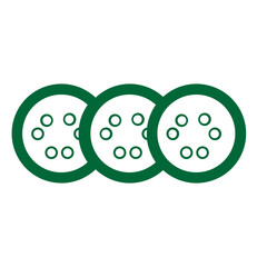 cucumber food fruit outline vegetable icon