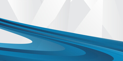 Abstract blue and white background