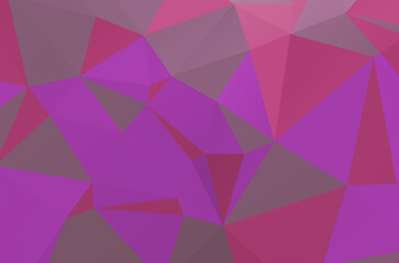 Obraz premium Colorful abstract geometric background with triangular polygons. Colorful mosaic of triangle.