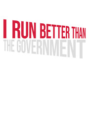 run better than government 