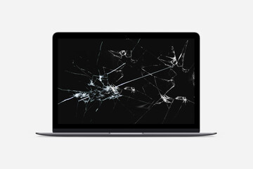 Broken Screen Laptop - Shattered Screen Laptop