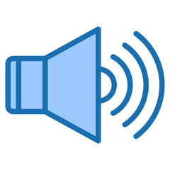 Sound blue style icon