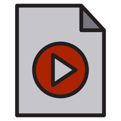 VDO file color line style icon