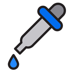 Droper color line style icon