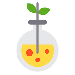 Plant flat style icon