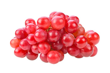 red grape isolated on transparent png