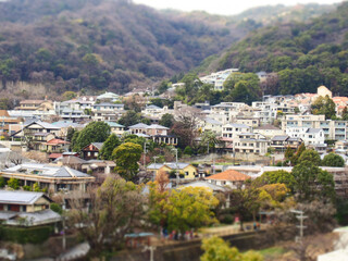 Fototapeta na wymiar View in Kobe, Japan
