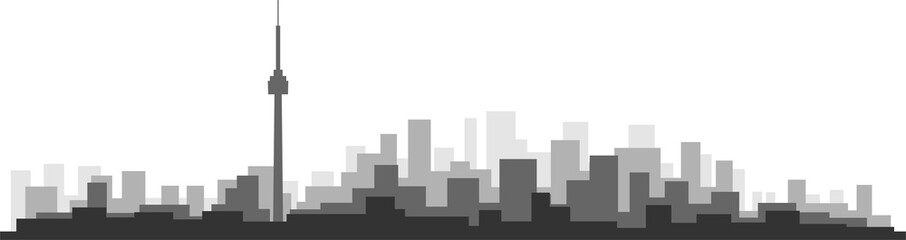 modern cityscape skyline. 