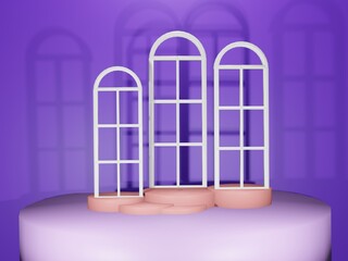 windows picture becgground with white coloure,3d