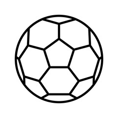 Fototapeta premium football icon. sign for mobile concept and web design. vector illustration