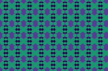 Purple and green abstract pattern