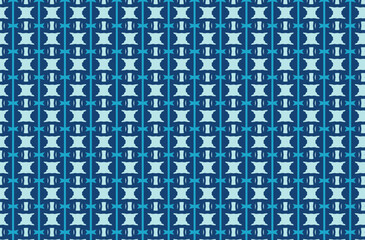 Blue abstract background with circles