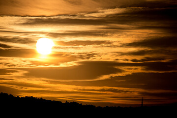 Obraz premium sunset in the sky