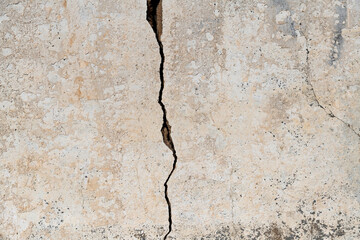 Fototapeta premium Background of cracked concrete wall
