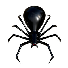 Realistic spider 3d rendering