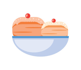 donuts hanukkah icon