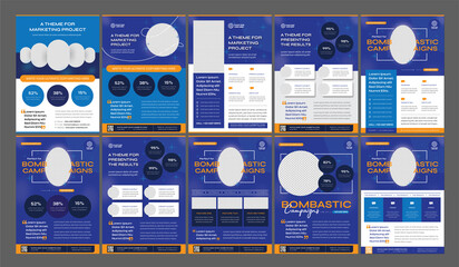 Bundle of Bombastic Campaigns - A4 Campaign Poster, Flyer, Brochures, or any other BTL promotional tools using printing method