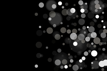 Silver glitter confetti, great design for any purpose. Party decor.