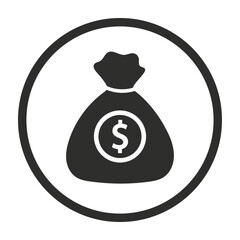 Dollar Sales vector icon