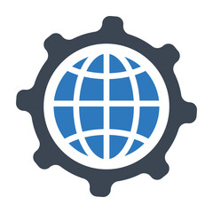 Settings vector icon