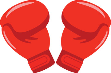 Boxing Gloves Set Vector Illustration Graphic