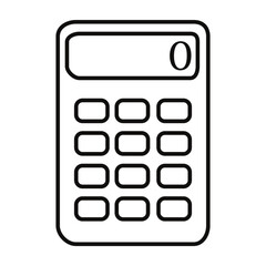 calculator vector icon 