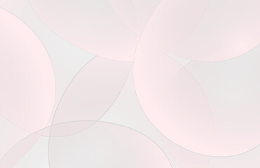 ソフトな雰囲気のふちどり円形模様背景１