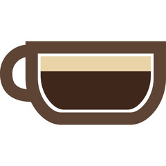 Illustrations coffee icon. PNG