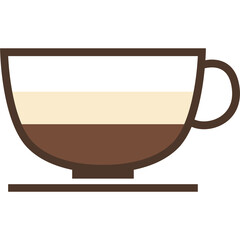 Illustrations coffee icon. PNG