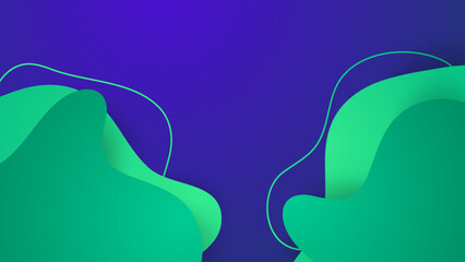 Green and yellow abstract background